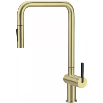 DEANTE Hiacynt Kitchen Faucet with Pull-Out Spout, Chrome