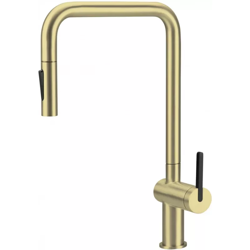 DEANTE Hiacynt Kitchen Faucet with Pull-Out Spout, Chrome