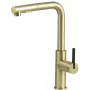 DEANTE Hiacynt Kitchen Faucet with Pull-Out Spout, Chrome, Single Lever, 370mm Height