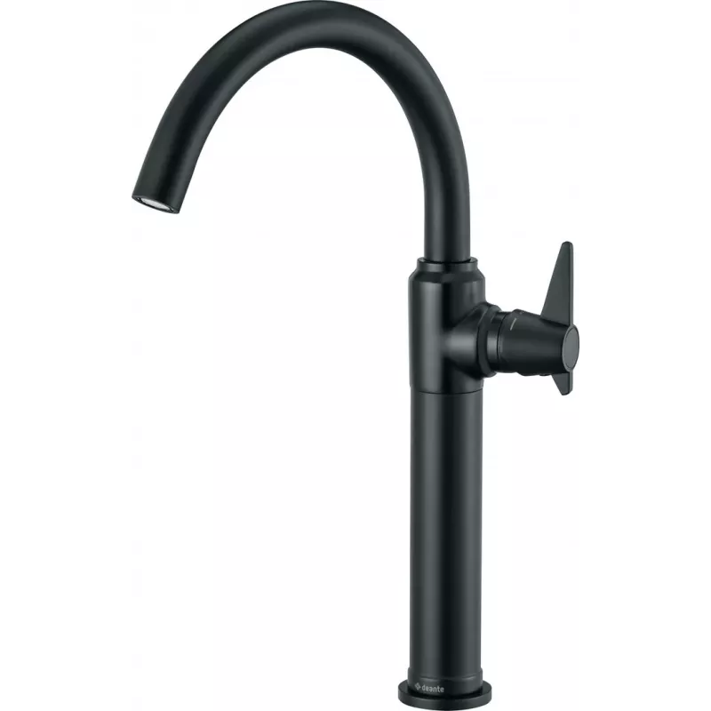 DEANTE High Basin Mixer Matte Black Arnika Nero