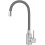 DEANTE Kitchen Faucet with Bent Spout - Single-Lever Chrome Kitchen Mixer