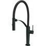 DEANTE Kitchen Faucet with Flexible Spout - 2 Types of Spray, Matte Black