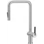DEANTE Kitchen Faucet with Pull-Out Spout, Chrome, Brass, Single-Lever, 360° Swivel