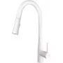 DEANTE Kitchen Faucet with Pull-Out Spout, Chrome, Single-Lever, 360° Swivel
