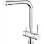 DEANTE Kitchen Faucet with Water Filter BCH_065M - 3-Way Polished Chrome