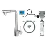 DEANTE Kitchen Faucet with Water Filtration System and Pull-out Spout BREF075M Chrome