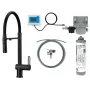 DEANTE Kitchen Faucet with Water Filtration System, Flexible Spout