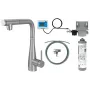 DEANTE Kitchen Faucet with Water Filtration System, Pull-Out Spout