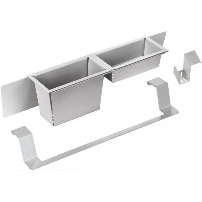 DEANTE Kitchen Sink Accessory Set - Space-Saving Siphon and Liquid Soap Dispenser