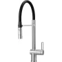 DEANTE Kitchen Tap with Flexible Spout, 2 Spray Modes, Matte Black