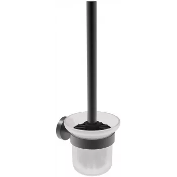DEANTE Liron Wall-Hung Toilet Brush with Stainless Steel Holder and Replaceable Head