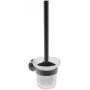 DEANTE Liron Wall-Hung Toilet Brush with Stainless Steel Holder and Replaceable Head