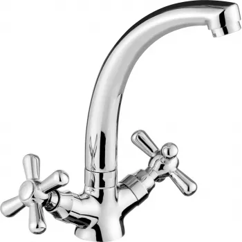 DEANTE LOGON Washbasin Faucet Battery Chrome Single-Lever