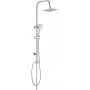 DEANTE NAC 01FK 1-Function Shower Head, Rain Spray, Chrome, 100 mm