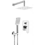 DEANTE NAC_09LP Concealed Shower Set, Matte Black