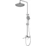 DEANTE Neo Thermostatic Shower System with Mixing Valve, Chrome, 250mm Overhead Shower