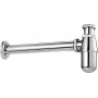 DEANTE NHC_031I Bottle Washbasin Siphon, White, G 1 1/4 inch Inlet, 32 mm Outlet, Height Adjustable, EN 274