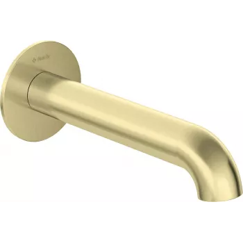 DEANTE NQS_R81K Bathtub Spout Matte Black Wall-Mounted Single-Lever Mixer Tap with Hand Shower