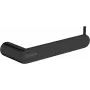 DEANTE OREA Wall-Mounted Toilet Paper Holder in Matte Black Stainless Steel