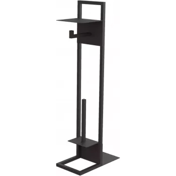 DEANTE Paper Stand with Shelf - Black, A4 Document Tray, Desk Organizer