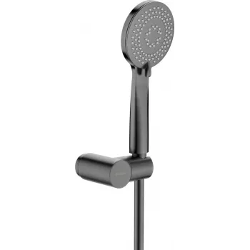 DEANTE Point Shower Set with Mixer, Chrome, 200 mm Overhead Rain Shower, Wall-Mounted