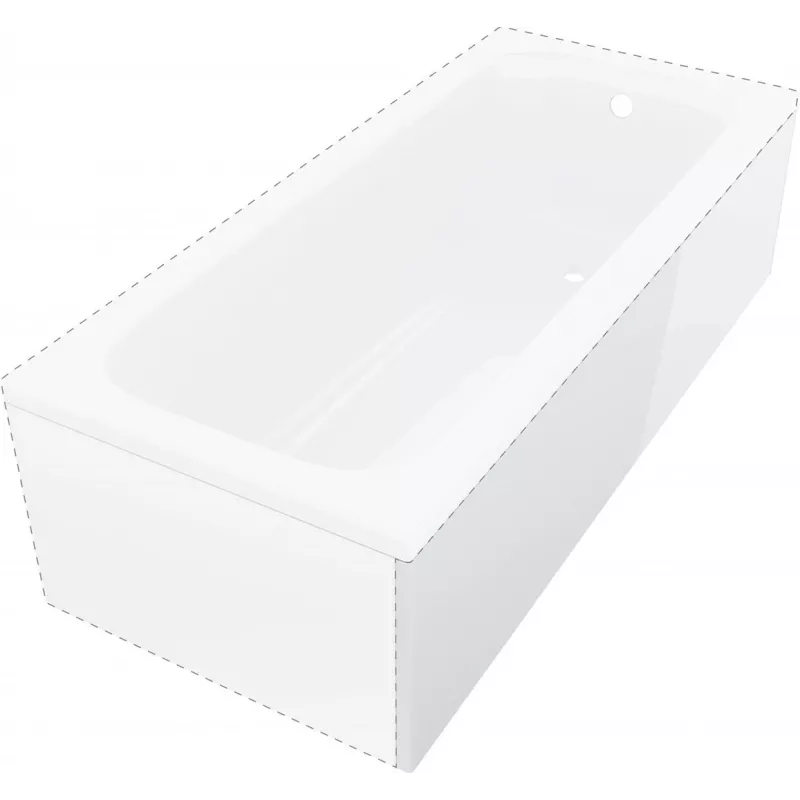 DEANTE Prizma Bathtub Panel 180 cm - Long Side