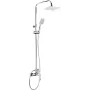 DEANTE Rain Shower System with Single-Lever Mixer, Chrome, 250mm Head