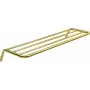 DEANTE Ribbed Shelf for Amica FK296.3AA Refrigerator - Tempered Glass, White Frame