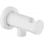 DEANTE Round Angled Connector with Handset Holder - Black