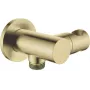 DEANTE Round Angled RJ11 Connector with Handset Holder - White