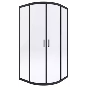 DEANTE Semicircular Shower Enclosure 80x80 cm Chrome