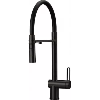 DEANTE Silia Kitchen Faucet with Filter Connection & Flex Spout, Matte Black