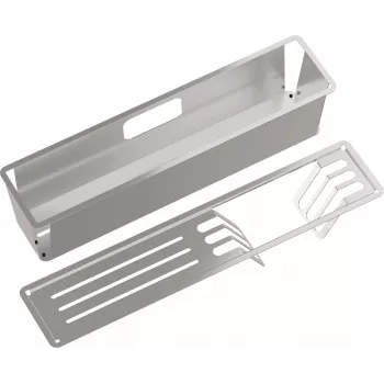 DEANTE Sink Accessory Set Stainless Steel Brushed Silver