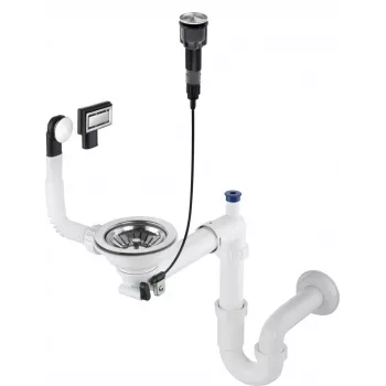 DEANTE Siphon for 1-Bowl Granite Sink - Space-Saver