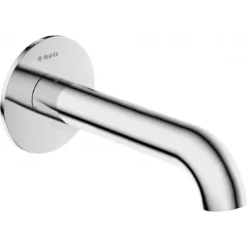DEANTE Spout for Sink and Bathtub Chrome Brass Wall-Mounted