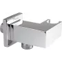 DEANTE Square Angled Connector with Hand Shower Holder, Chrome