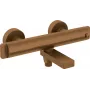 DEANTE Thermostatic Bathtub Faucet Matte Black Wall-Mounted
