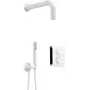 DEANTE Thermostatic Shower Set with Concealed Box - Matte Black