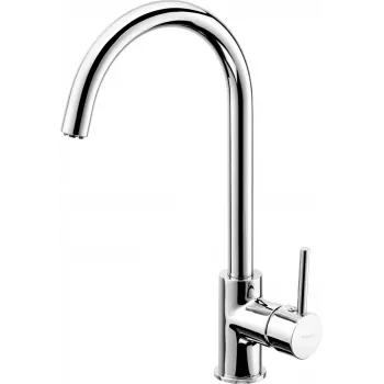 DEANTE Three-Way Low-Pressure Kitchen Faucet for Water Heater - Chrome