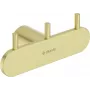 DEANTE Triple Hook Polished Chrome Brass Wall-Mounted 3 Hooks 5 kg per Hook