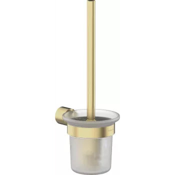 DEANTE Wall-hung Toilet Brush with Stainless Steel Holder, Matt Finish, Silver