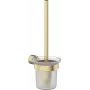 DEANTE Wall-hung Toilet Brush with Stainless Steel Holder, Matt Finish, Silver