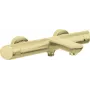 DEANTE Wall-Mounted Bathtub Faucet Matte Black Brass Two-Handle