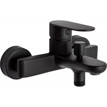 DEANTE Wall-Mounted Bathtub Mixer Chrome 2-Hole Single Lever Brass