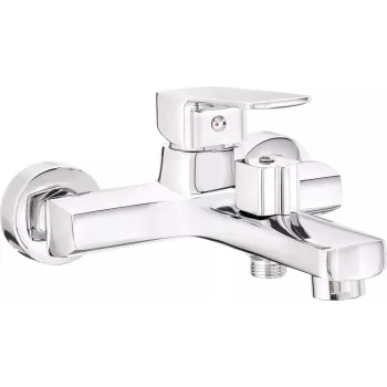DEANTE Wall-Mounted Bathtub Mixer Chrome Arnika