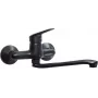 DEANTE Wall-Mounted Kitchen Faucet Chrome Single-Lever Swivel Brass