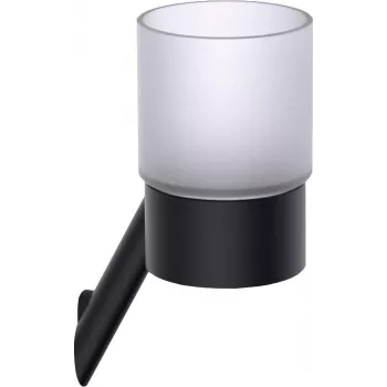 DEANTE Wall-Mounted Mug Holder 6 Hooks Black Steel