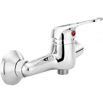 DEANTE Wall-Mounted Shower Faucet Chrome Single-Lever Brass