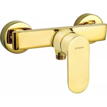 DEANTE Wall-Mounted Shower Faucet Chrome Single Lever Brass