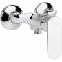 DEANTE Wall-Mounted Shower Mixer with 10 cm Spacing, Single Lever, Chrome